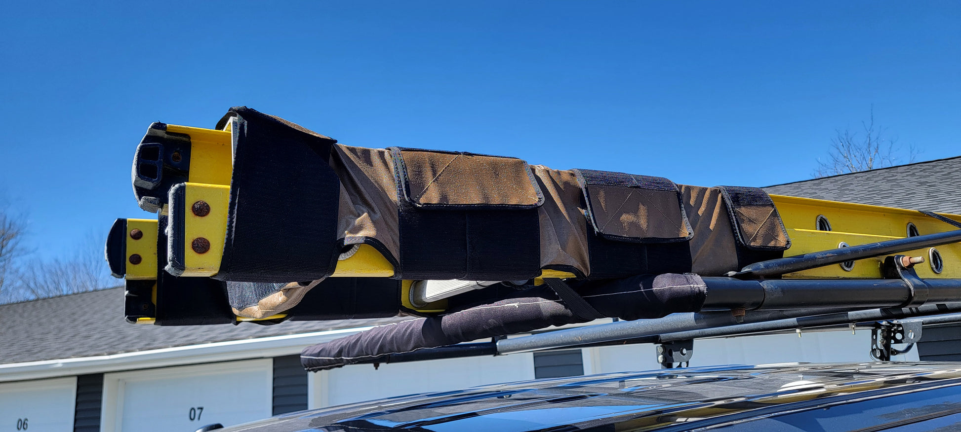 Ladder Pants 3 Rung Right Side View Close Up