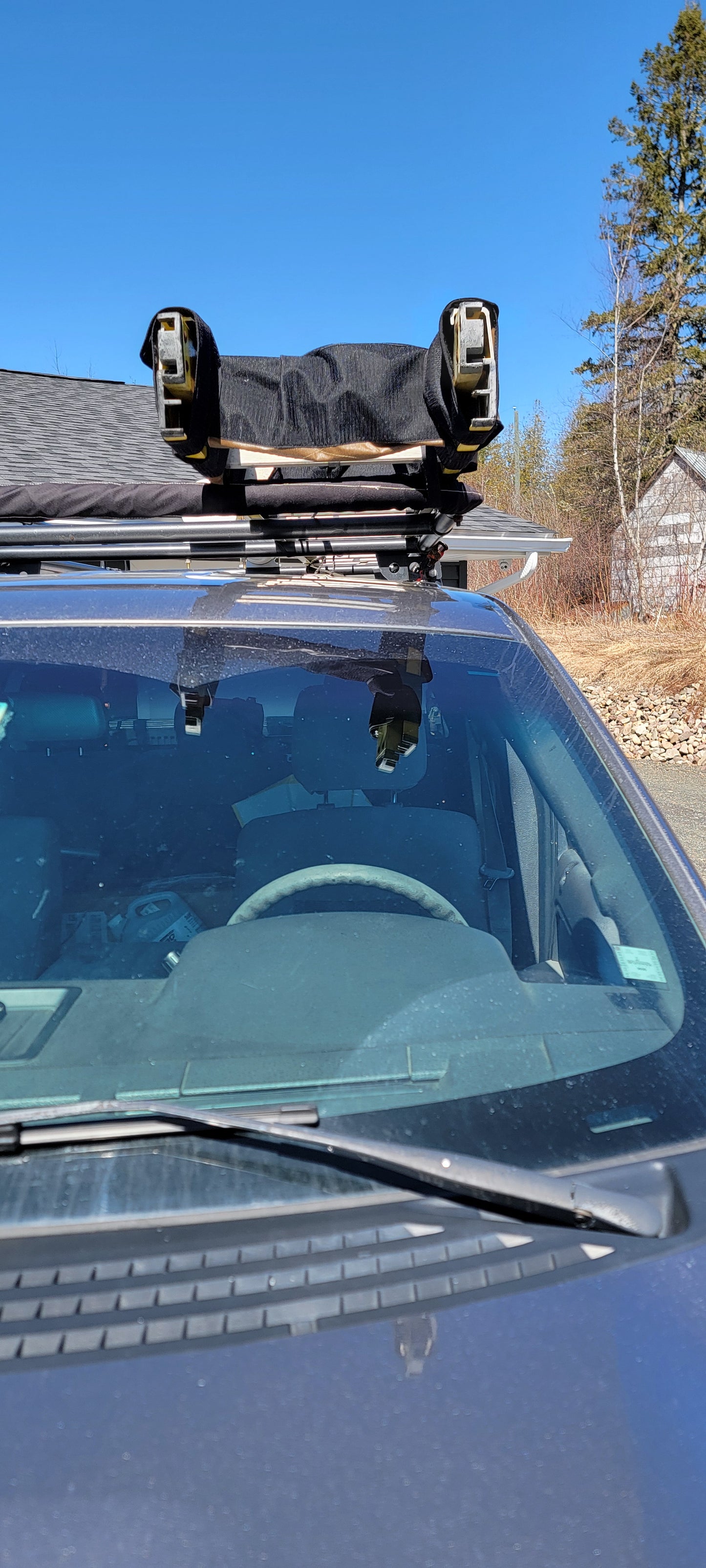 Ladder Pants 3 Rung Straight On View From Below