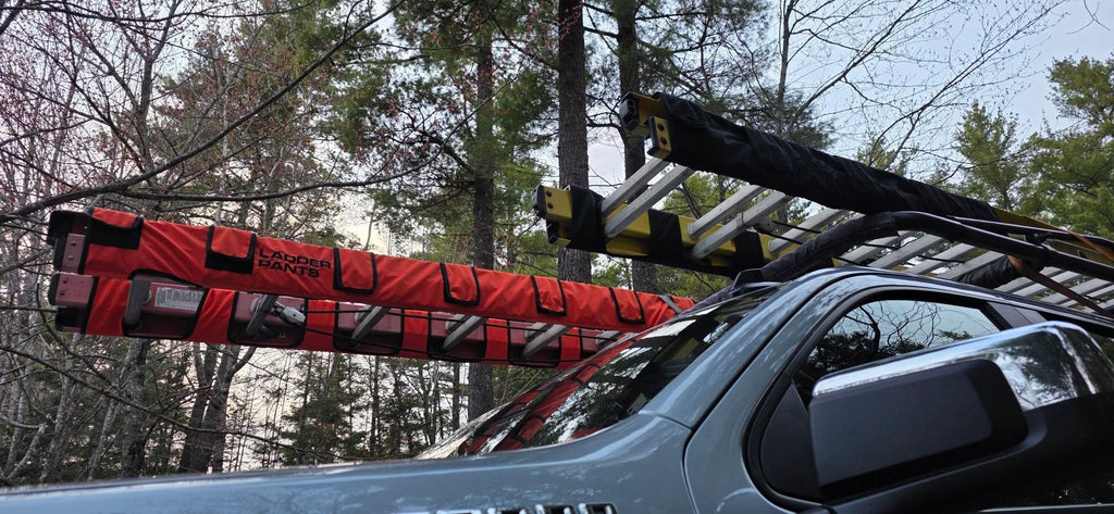 Ladder Pants Extended and Regular on grey F150