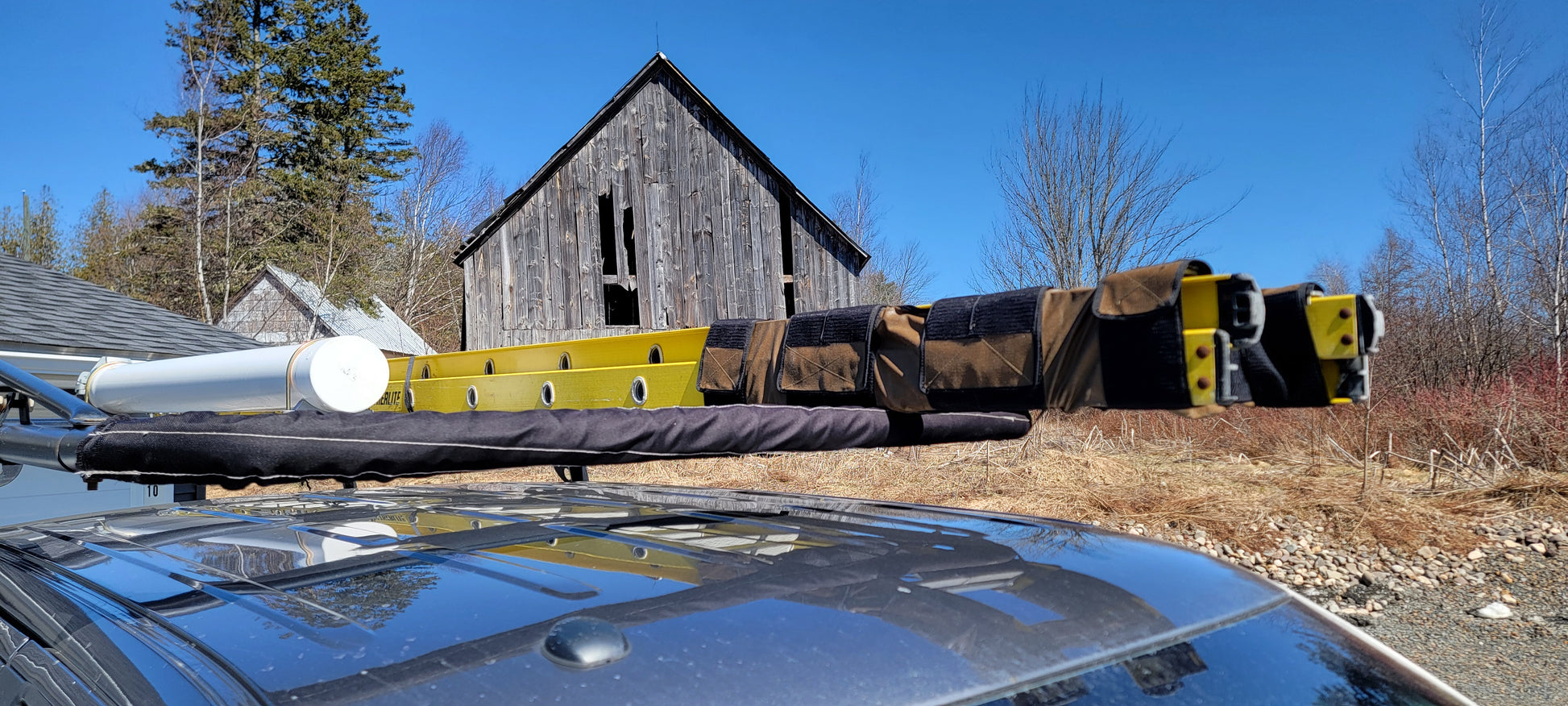 Ladder Pants Right Side View on an Angle